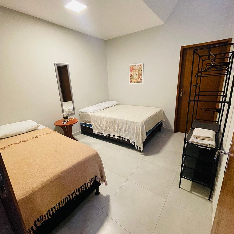 Casa Flor 3/4 - a 3 ruas da Praia/Orla de Atalaia