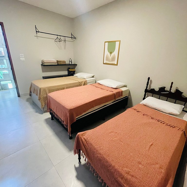 Casa Flor 3/4 - a 3 ruas da Praia/Orla de Atalaia