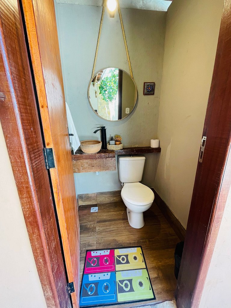 Casa Flor 3/4 - a 3 ruas da Praia/Orla de Atalaia
