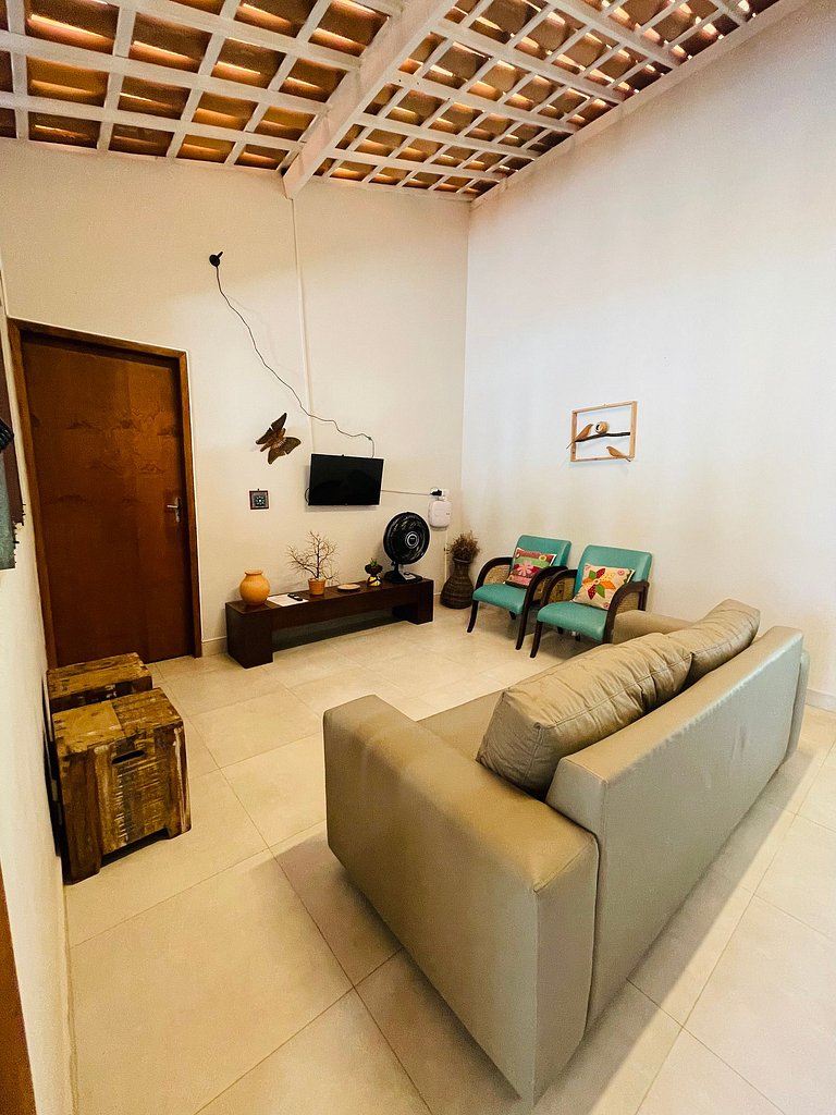 Casa Flor 3/4 - a 3 ruas da Praia/Orla de Atalaia