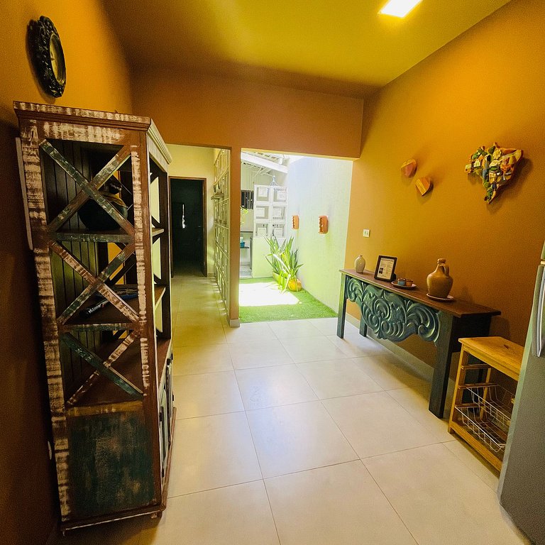 Casa Flor 3/4 - a 3 ruas da Praia/Orla de Atalaia