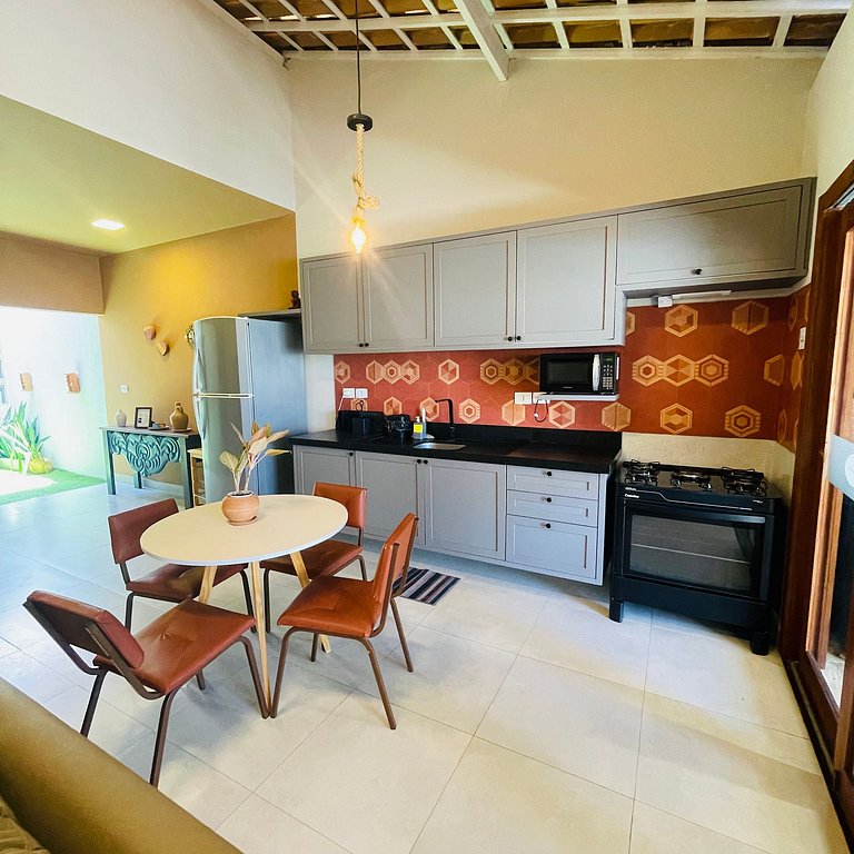 Casa Flor 3/4 - a 3 ruas da Praia/Orla de Atalaia