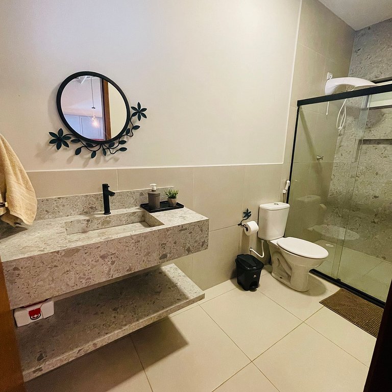 Casa Flor 3/4 - a 3 ruas da Praia/Orla de Atalaia