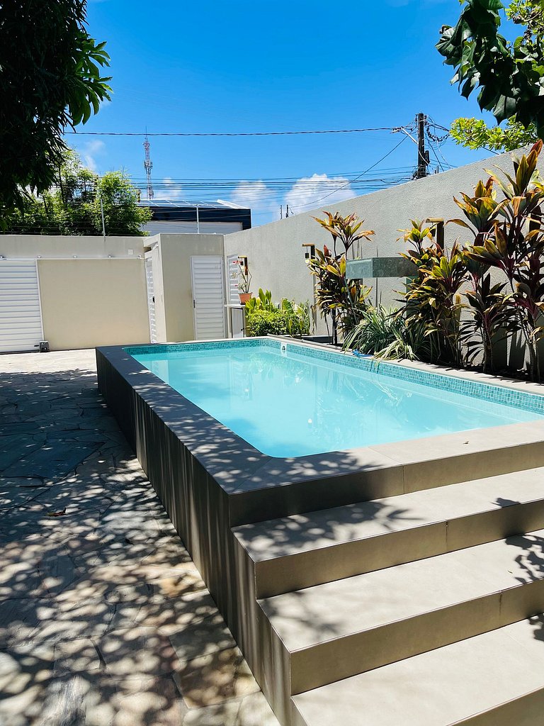 Casa Flor 3/4 - a 3 ruas da Praia/Orla de Atalaia