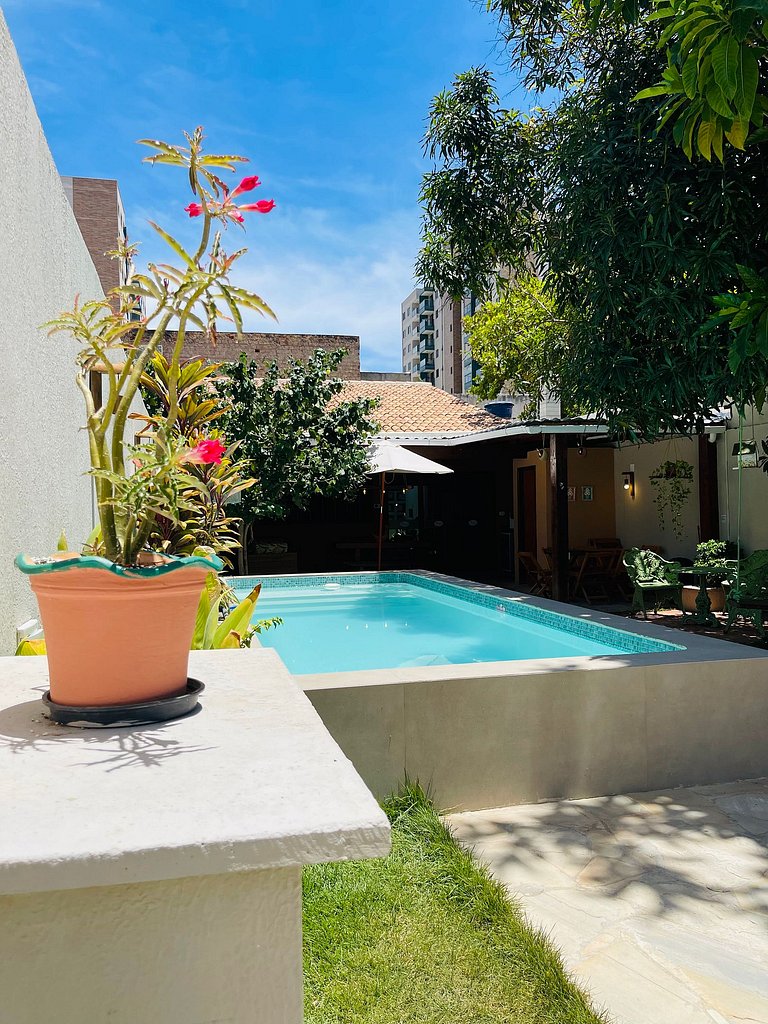 Casa Flor 3/4 - a 3 ruas da Praia/Orla de Atalaia