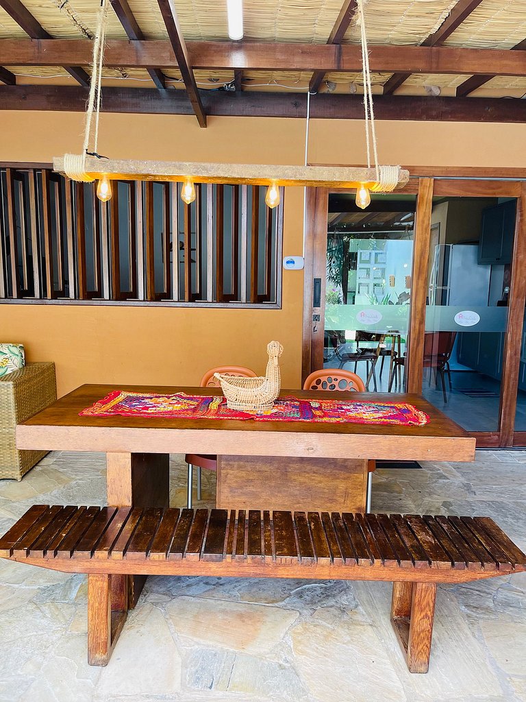 Casa Flor 3/4 - a 3 ruas da Praia/Orla de Atalaia