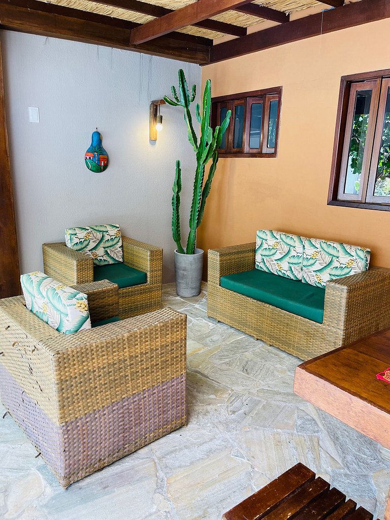 Casa Flor 3/4 - a 3 ruas da Praia/Orla de Atalaia