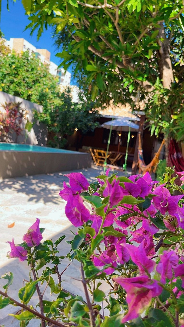Casa Flor 3/4 - a 3 ruas da Praia/Orla de Atalaia