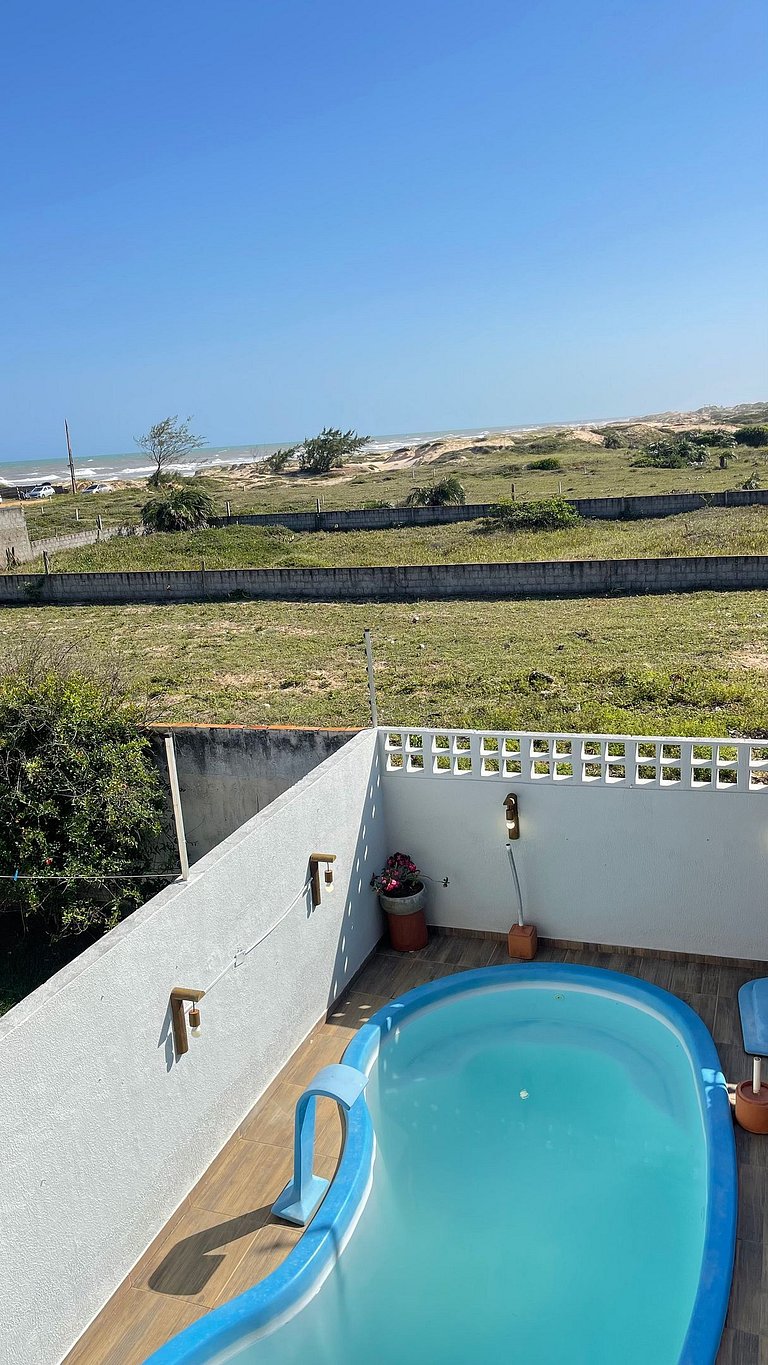 Casa Brisa Mar - A 1 rua da Praia da Caueira