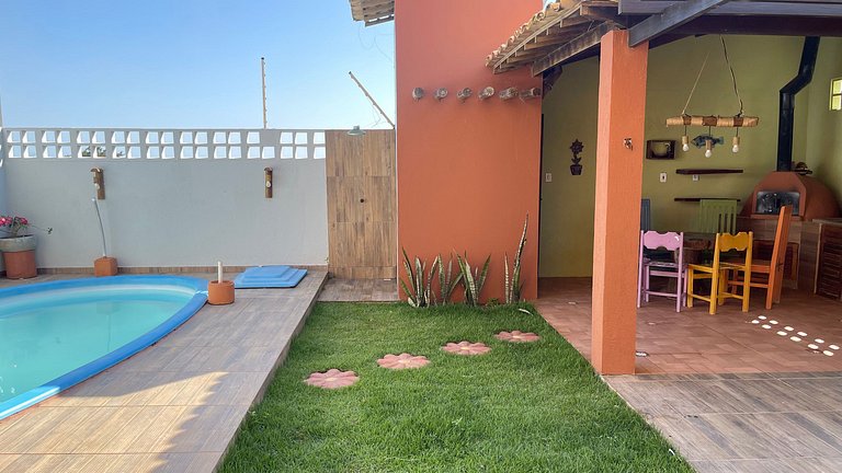 Casa Brisa Mar - A 1 rua da Praia da Caueira