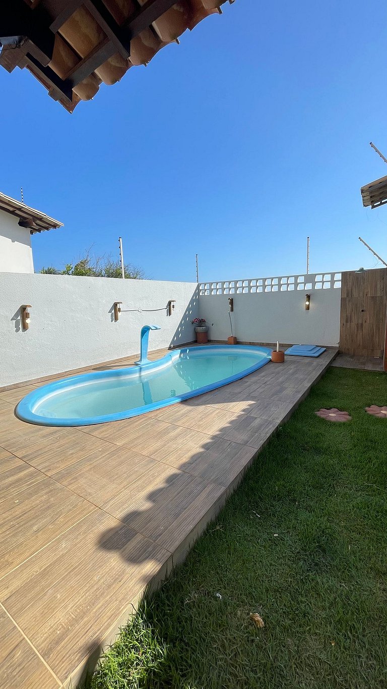 Casa Brisa Mar - A 1 rua da Praia da Caueira