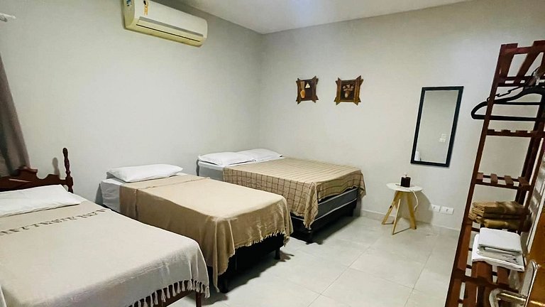 Casa Flor 3/4 - a 3 ruas da Praia/Orla de Atalaia