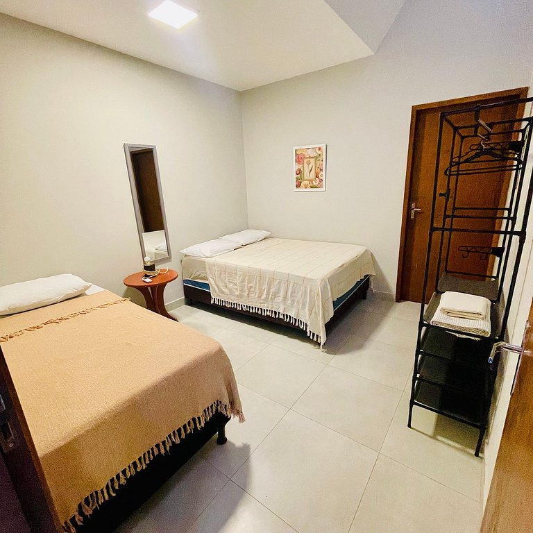 Casa Flor 3/4 - a 3 ruas da Praia/Orla de Atalaia