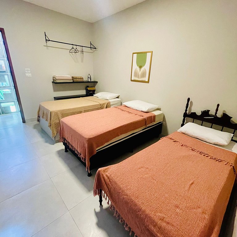 Casa Flor 3/4 - a 3 ruas da Praia/Orla de Atalaia