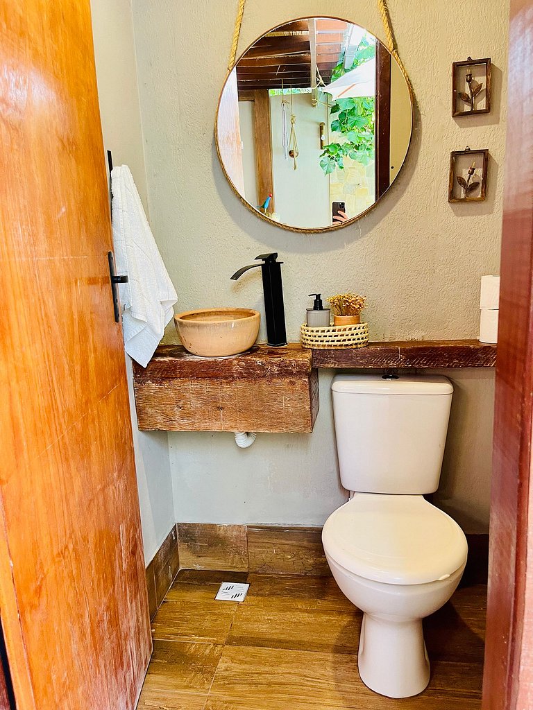 Casa Flor 3/4 - a 3 ruas da Praia/Orla de Atalaia