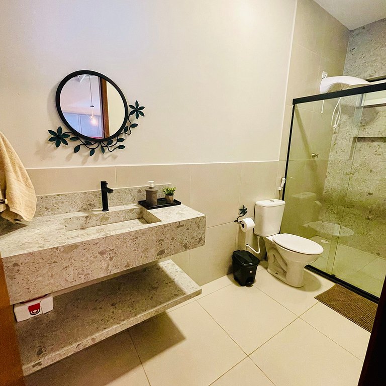 Casa Flor 3/4 - a 3 ruas da Praia/Orla de Atalaia
