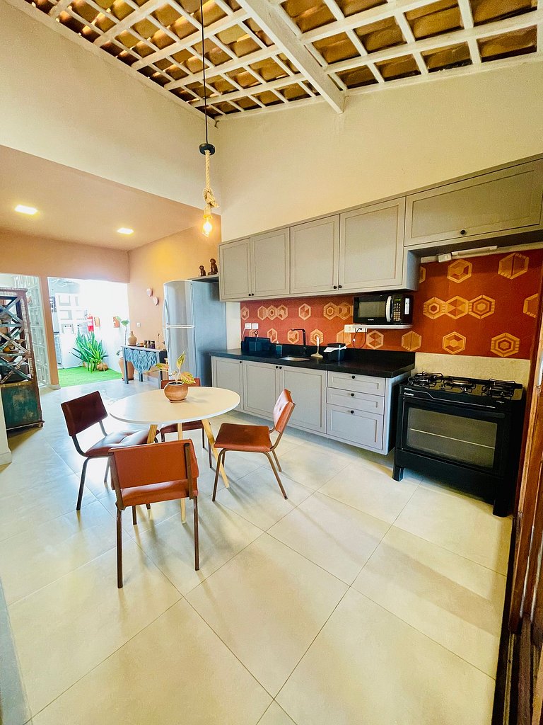Casa Flor 3/4 - a 3 ruas da Praia/Orla de Atalaia