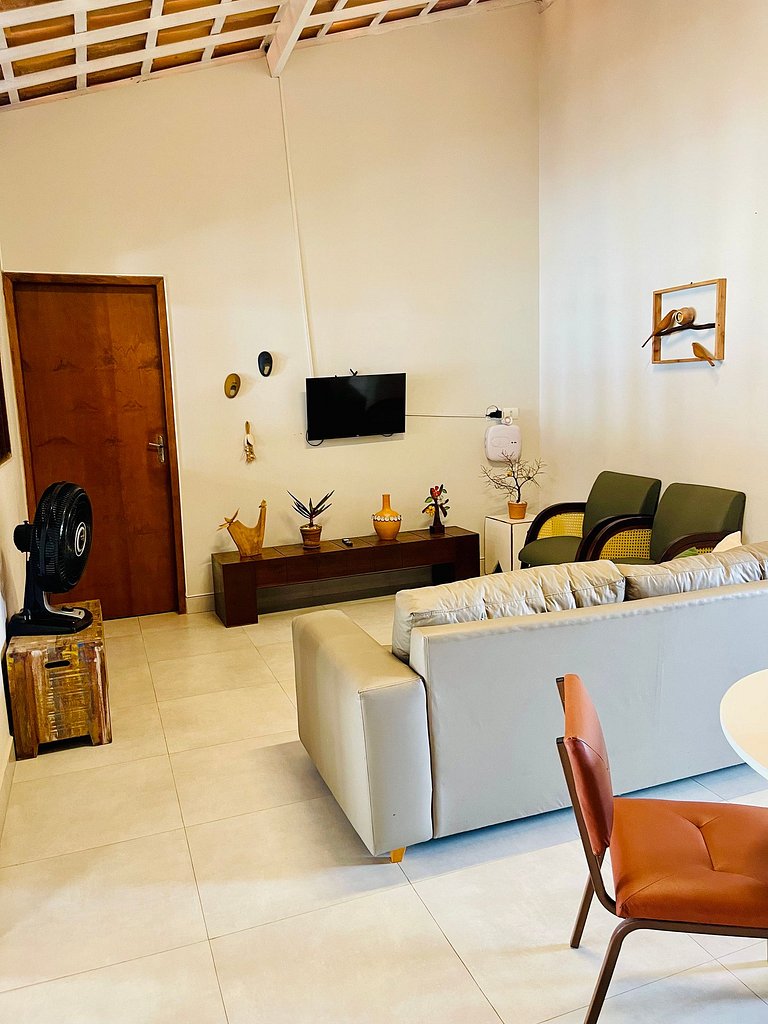 Casa Flor 3/4 - a 3 ruas da Praia/Orla de Atalaia