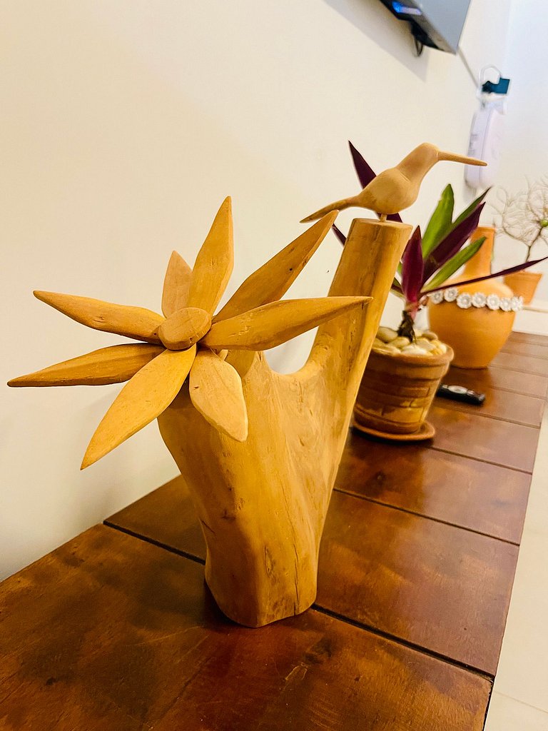 Casa Flor 3/4 - a 3 ruas da Praia/Orla de Atalaia