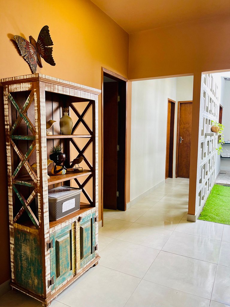 Casa Flor 3/4 - a 3 ruas da Praia/Orla de Atalaia