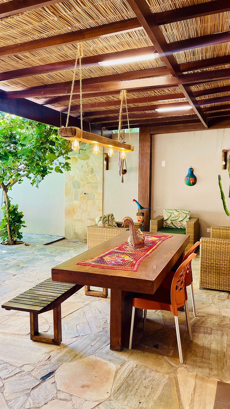 Casa Flor 3/4 - a 3 ruas da Praia/Orla de Atalaia