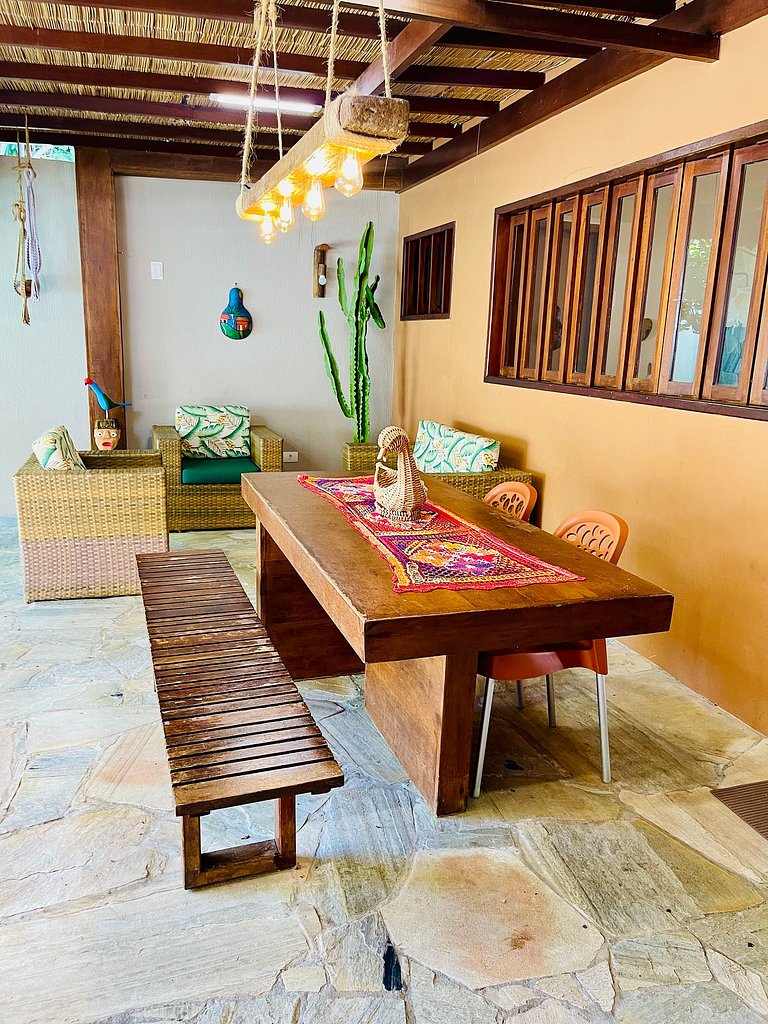 Casa Flor 3/4 - a 3 ruas da Praia/Orla de Atalaia