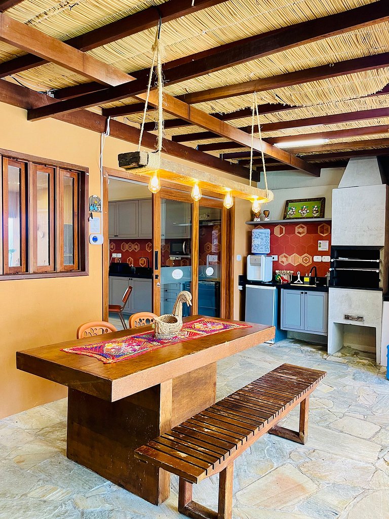 Casa Flor 3/4 - a 3 ruas da Praia/Orla de Atalaia