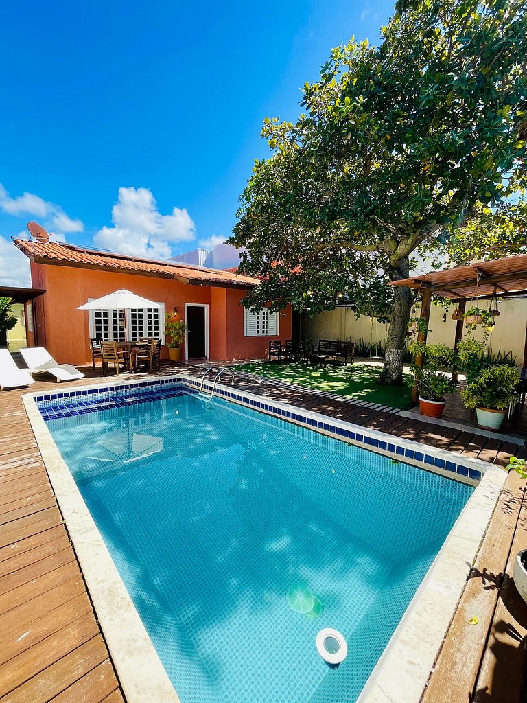 Casa Aju 6/4 - 700 metros da Praia/Orla de Atalaia